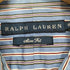 ラルフローレン RALPH LAUREN SLIM FIT フリル ストライプ シャツ レディース US:8