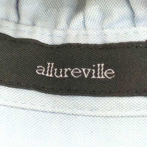 アルアバイル allureville オックススタンドフリルシャツ ブラウス レディース JPN:2