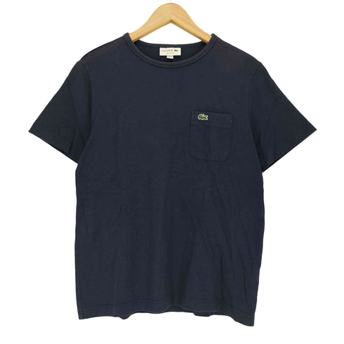 ラコステ LACOSTE REGULAR FIT ロゴ刺繍 半袖 Tシャツ レディース import:S