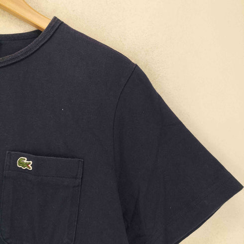ラコステ LACOSTE REGULAR FIT ロゴ刺繍 半袖 Tシャツ レディース import:S