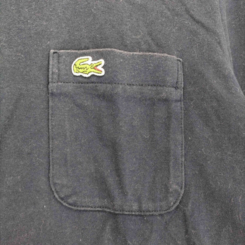 ラコステ LACOSTE REGULAR FIT ロゴ刺繍 半袖 Tシャツ レディース import:S