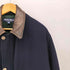 Melton Slugger by GANT 襟レザー マルチポケット 比翼ジップ メルトン ショートコート メンズ S