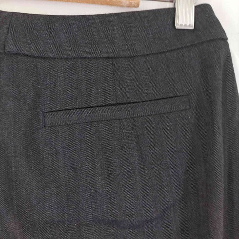 ザラ ZARA ヘリンボーン ワイドスラックス レディース US XS
