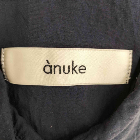 anuke Halfsleeve Loose Shirts ハーフスリーブルーズシャツ レディース FREE