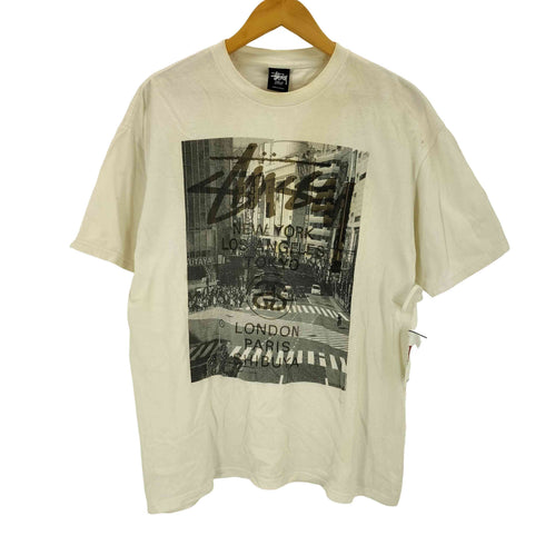 ステューシー Stussy Chapt 5th Anniversary Tee 5周年 両面 プリント 半袖 Tシャツ メンズ L
