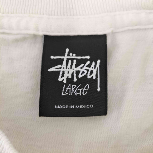 ステューシー Stussy Chapt 5th Anniversary Tee 5周年 両面 プリント 半袖 Tシャツ メンズ L