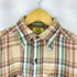 70S Mr.Leggs チェック柄 ダブルポケット 長袖シャツ メンズ import:M