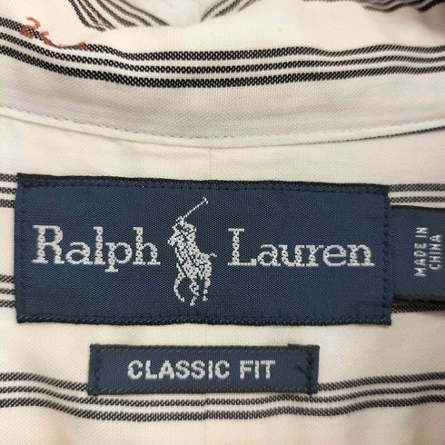 ラルフローレン RALPH LAUREN ストライプ BDシャツ メンズ 2XB