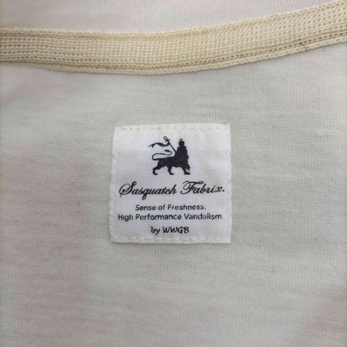サスクワァッチファブリックス SASQUATCHfabrix. ニコちゃんデザイン 半袖 Tシャツ メンズ
