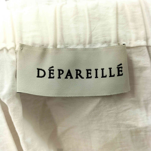DEPAREILLE COTTON NYLON WRAP SKIRT コットンナイロンラップスカート レディース JPN:36