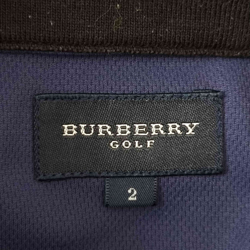 バーバリーゴルフ BURBERRY GOLF ハーフジップ ジャージ メンズ JPN:2