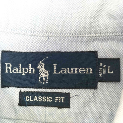 ラルフローレン RALPH LAUREN CLASSIC FIT ポニー刺繍 BDシャツ メンズ import:L