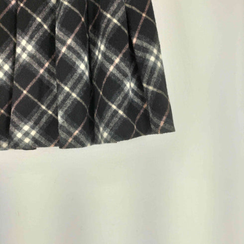 バーバリーブルーレーベル BURBERRY BLUE LABEL ノバチェック ラップスカート レディース JPN:36