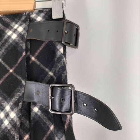 バーバリーブルーレーベル BURBERRY BLUE LABEL ノバチェック ラップスカート レディース JPN:36