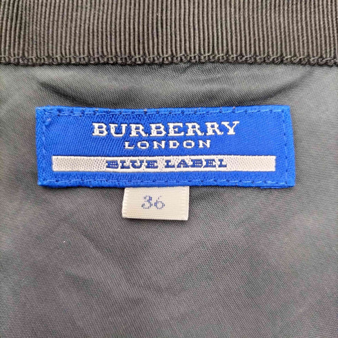 バーバリーブルーレーベル BURBERRY BLUE LABEL ノバチェック ラップスカート レディース JPN:36