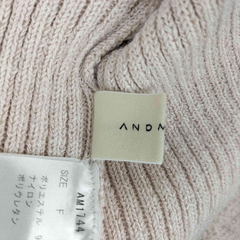 アンドマリー AND MARY Lora knit set up ニット セットアップ レディース FREE
