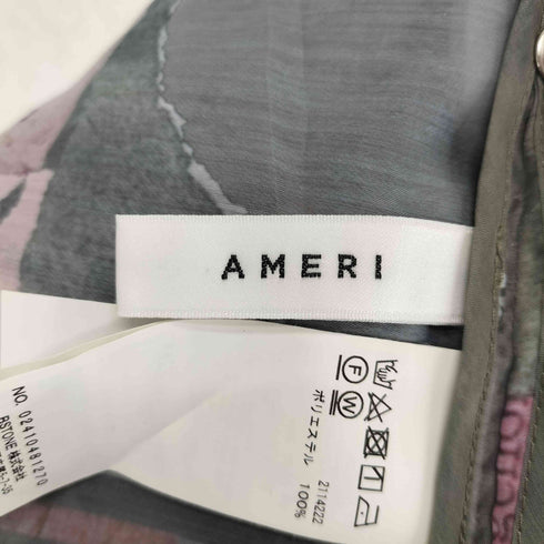 アメリヴィンテージ Ameri VINTAGE ART COLLAGE PRINT SHEER TANK TOP レディース FREE