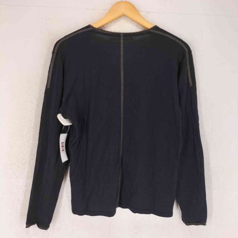 キャサリンハムネットロンドン KATHARINE HAMNETT LONDON レーヨン混 長袖 Tシャツ レディース M