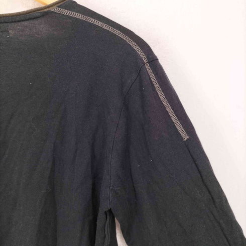 キャサリンハムネットロンドン KATHARINE HAMNETT LONDON レーヨン混 長袖 Tシャツ レディース M