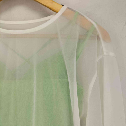 アメリヴィンテージ Ameri VINTAGE MEDI COLOR INNER SHEER TOP長袖カットソー レディース JPN:M