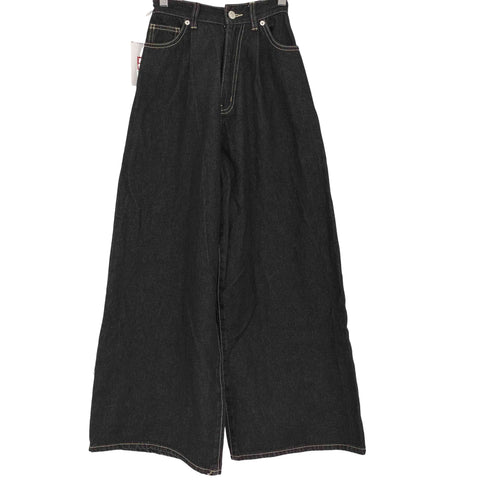 thevon. ハイウエスト タックワイド デニムパンツ レディース JPN:S