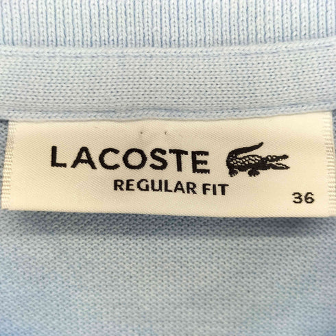 ラコステ LACOSTE ピケ REGULAR FIT レギュラーフィット S/S ポロシャツ レディース JPN:36