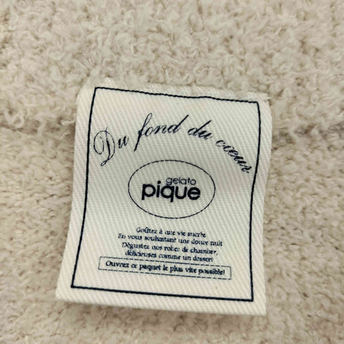ジェラートピケ gelato pique ベアジャガードプルオーバー レディース ONE SIZE