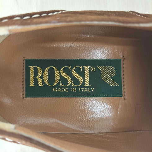 ROSSI ロッシ スエード スクエアトゥ シューズ メンズ 40 1/2