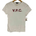 アーペーセー A.P.C. ロゴプリント クルーネック S/S Tシャツ レディース JPN:S