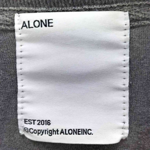 アローン ALONE 22AW I hate Alone アイ ヘイト アローン 両面 プリント 半袖 Tシャツ メンズ 2