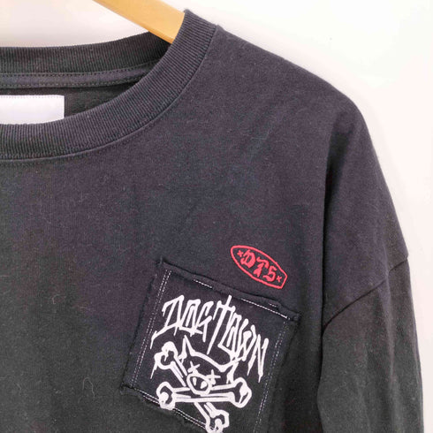 ドッグタウン DOG TOWN 刺繍 プリント 長袖 Tシャツ メンズ M