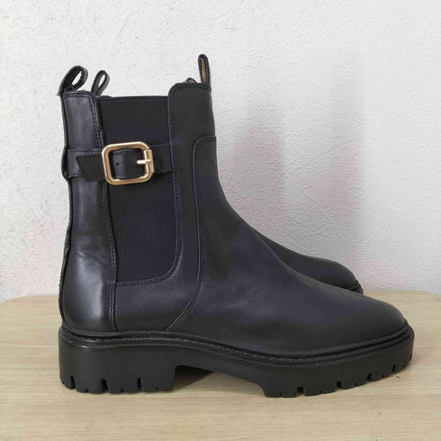 ザラ ZARA サイドゴアブーツ レディース JPN:37