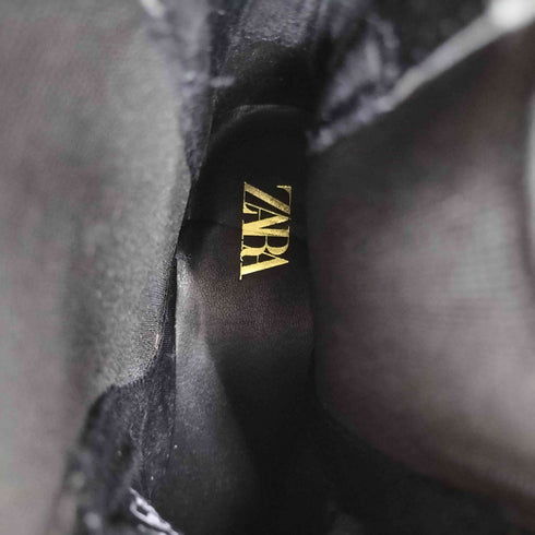 ザラ ZARA サイドゴアブーツ レディース JPN:37