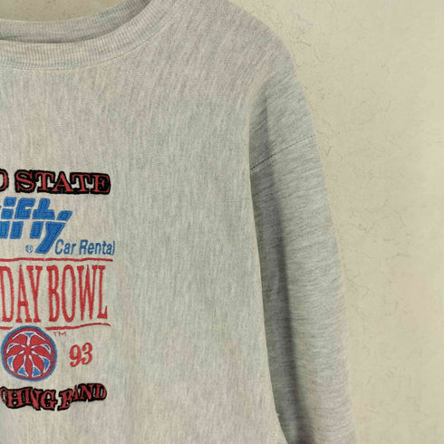チャンピオン Champion 90s USA製 刺繍タグ OHIO STATE 刺繍 REVERSE WEAVE リバースウィーブ スウェット メンズ XL
