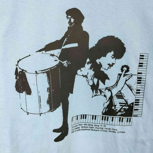 listen clothing USA製 ミュージック クルーネックTシャツ メンズ import:M