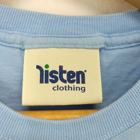 listen clothing USA製 ミュージック クルーネックTシャツ メンズ import:M