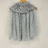 L’AUBE BLAN Claubeblanc Paisley Cut jacquard Blouse ペイズリー カットジャガード ブラウス レディース FREE