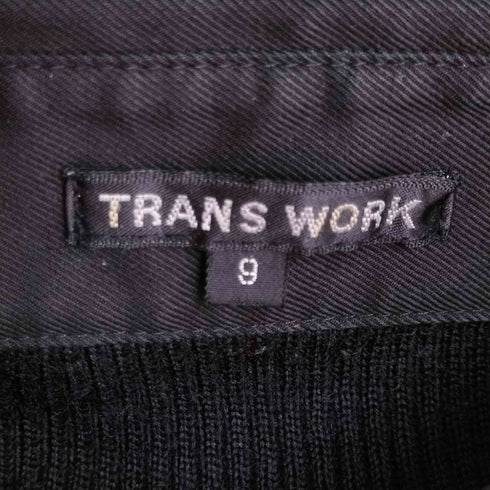 トランスワーク TRANS WORK ロングスリーブニットシャツ レディース JPN:9号