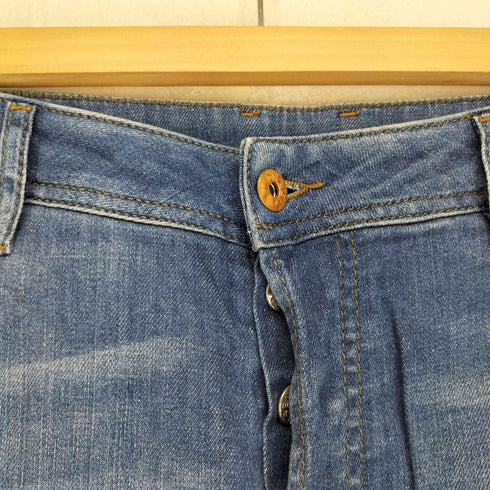 ディーゼル DIESEL ZATHAN ユーズド加工 ブーツカット デニム パンツ メンズ 36X32