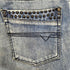 ディーゼル DIESEL TIMMEN スタッズ ボタンフライデニムパンツ メンズ 36X32