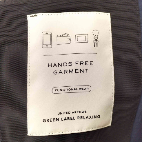 ユナイテッドアローズグリーンレーベルリラクシング UNITED ARROWS green label relaxing ナイロンオックス ラグラン ステンカラーコート メンズ JPN:M
