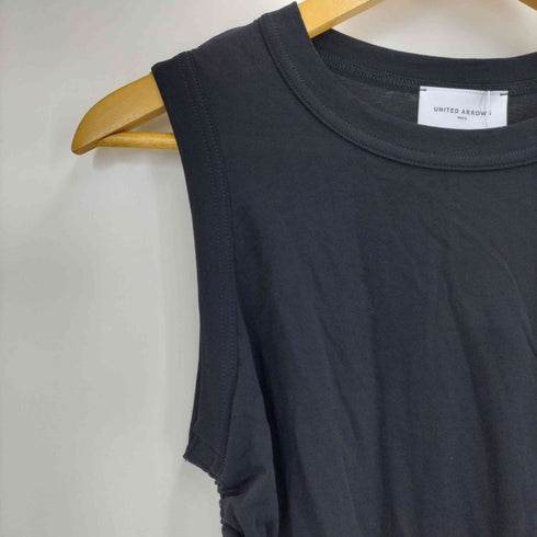 ユナイテッドアローズ UNITED ARROWS 25SS サイドシャーリング ノースリーブカットソー レディース FREE