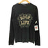 ドルチェアンドガッバーナ DOLCE&GABBANA ハトメデザイン ラインストーン ダメージ加工 プリント 長袖カットソー Y2K メンズ EUR:46