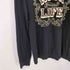 ドルチェアンドガッバーナ DOLCE&GABBANA ハトメデザイン ラインストーン ダメージ加工 プリント 長袖カットソー Y2K メンズ EUR:46
