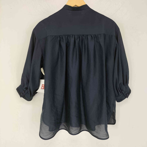 ユナイテッドアローズ UNITED ARROWS シルキーピンタックショートスリーブブラウス レディース