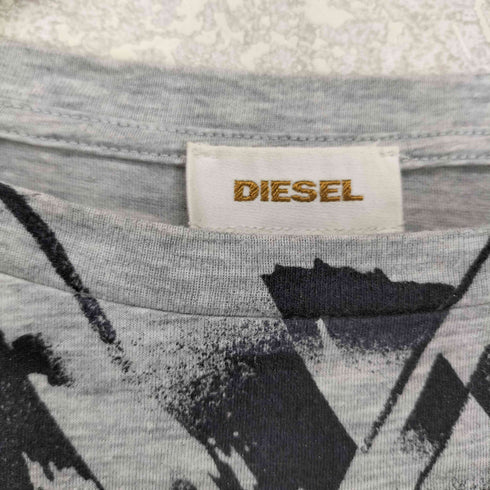 ディーゼル DIESEL Y2K ラメ ブレイブマン フレンチスリーブ カットソー レディース import:XS