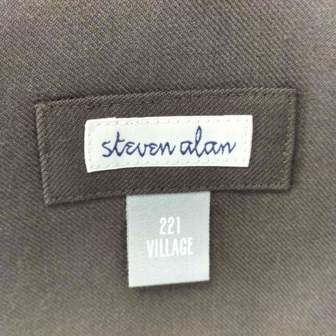 スティーブンアラン Steven Alan ×221VILLAGE ダブルブレストテーラードジャケット タックスラックス セットアップ メンズ 2/2