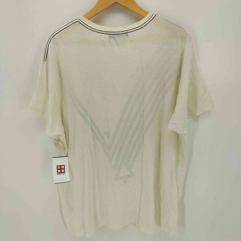 ズッカ ZUCCa 製品染め アシンメトリー プリント Tシャツ メンズ JPN:M