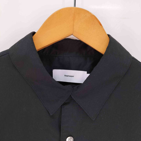 グラフペーパー Graphpaper Solotex Twill S/S Oversized Box Shirt メンズ FREE
