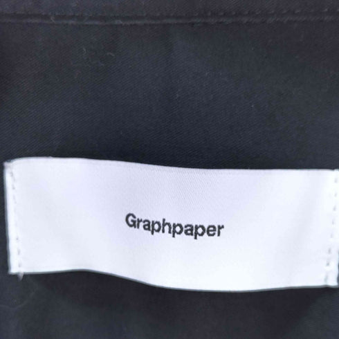 グラフペーパー Graphpaper Solotex Twill S/S Oversized Box Shirt メンズ FREE